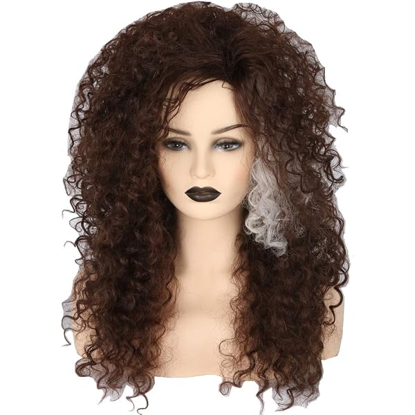 WIG ME UP Perücke „Latina Lockenpracht“ – Schwarze Lockenperücke Für Karneval & Kostümparty, Kopfumfang Bis 62 Cm