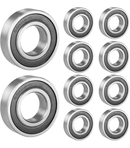 Roulements à Billes 6002 ZZ - Lot De 4 - Dimensions 15x32x9 Mm - Pour Moteurs, Machines