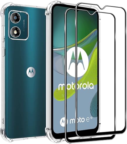 Coque Silicone Pour Motorola Moto E13 - Design Mbappé Foot France - Protection Anti-choc, Fabrication Française