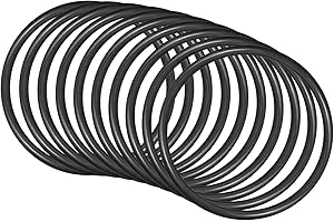 QUARKZMAN Nitrile Gomma O-Ring 85mm x 75mm x 5mm Guarnizioni di Tenuta Anelli Rubinetti Rotondo Guarnizione Rondella per Rubinetto Idraulica Riparazione Sigillatura Connessione, 10 Pezzi
