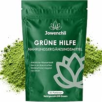 Grüne Entgiftungspulver, 200g Grünes Superfood-Pulver Helfer