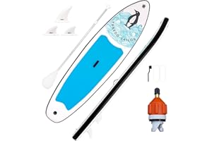 Tuxedo Sailor SUP Gonfiabile Adulti 320 cm Stand Up Paddle Board, Tavola da SUP Paddle Board con Accessori, Tavola Gonfiabile 2 Posti