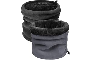 heekpek Ocieplacz na szyję polar, chusta wielofunkcyjna, ocieplacz na kark, chusta na szyję, maska motocyklowa, maska na twarz, do uprawiania sportu, na zewnątrz, ocieplacz na szyję, na jesień i zimę,