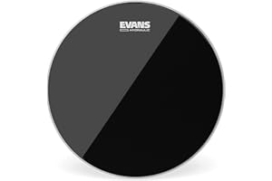 Evans Drum Heads - Hydraulic Black Tom Drumhead, 12 Inch