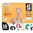 Hello Bello Premium Baby Diapers Size 5 I 18 Count of Disposable, Extra-Absorbent, Hypoallergenic, and Eco-Friendly Baby Diapers with Snug and Comfort Fit I Alphabet Soup