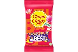 Chupa Chups Original Caramelo con Palo, de Sabores Variados, 120 x 12g