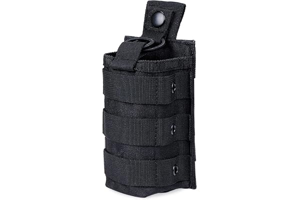 KEESIN Étui universel tactique pour radio Molle en nylon 1000D pour talkie-walkie Baofeng Motorola Midland CB