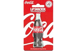 Lip Smacker Coca-Cola Bottle Collection, Klasyczny Balsam do Ust o Smaku Classic Coke, Nawilżający i Odświeżający, Jednoopakowanie Blisterowe