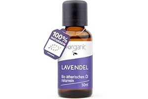 ‎NEOORGANIC NeoOrganic® BIO Lavendelöl aus dem echten Lavendel [Lavandula Angustifolia] 100% naturreines ätherisches BIO Öl - für einen ruhigen Schlaf und gute Laune - Duftöl - 30 ml
