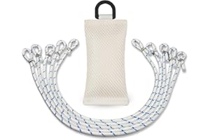 FBS Fahnengewicht Beschwerungssäckchen 700 Gramm mit 5 Fahnenschlingen für Fahnen und Fahnenmast mit Durchmesser bis 100 mm (Set)