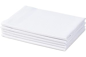 Amago - 5er Pack Gläsertücher, 45 x 65 cm - Weiß