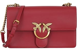 Pinko Love One Classic Dc Vitello Se, Borsa Donna, Taglia Unica