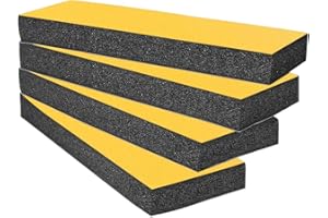 PUEDNO 4 STK Garagen Wandschutz, Selbstklebend Kantenschutz Schaumstoff 30x10x3cm, Türkantenschutz für Autotüren Garagen Parkplatz