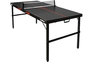 JOOLA Mesa de Ping-Pong Mediana, Mesa de Ocio, Mesa de Ping-Pong de diseño Moderno Que Incluye Red de Ping-Pong