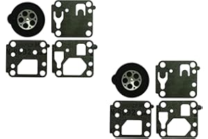 C·T·S Kit guarnizioni e membrana carburatore sostituisce TK7 per Kawasaki TJ27 270K (confezione da 2)