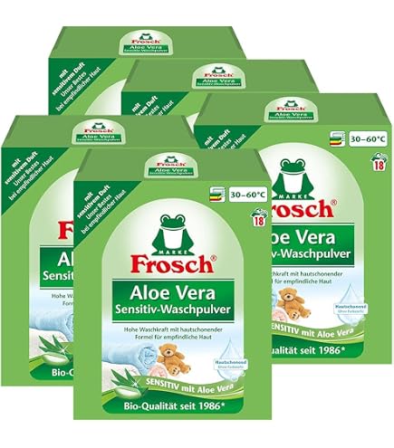 Frosch Aloe Vera Waschpulver Color, 1350 g : Amazon.de: Drogerie &  Krperpflege