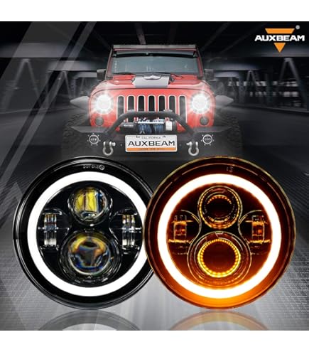 Pair 7inch For 90-97 Mazda NA Miata MX5 MX-5 H6024 LED - Foto 6
