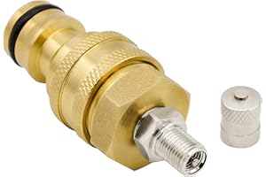 VARIOSAN Entwässerungsventil 17857, Messing, als Frostschutz und zur manuellen Entwässerung, mit VG8 Schrader Autoventil, System Gardena