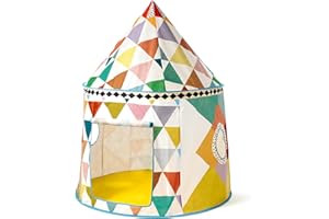 DJECO Tente Cabane Multicolore