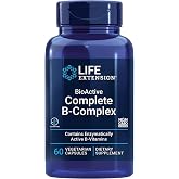 Life Extension, BioActive Complete B-Complex, 60 Vegan, Lab Tested, Vegetarian, Gluten Free, Soy Free, Non-GMO