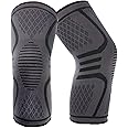 Dr. Bone's ® Compression Sleeve Knee Support Brace Designed To Alleviate Pain Caused By Joint Pain, Arthritis, Ligament Injury, Meniscus Tear, Acl, Mcl, Tendonitis, Pain Relief (Pack 2 Medium)