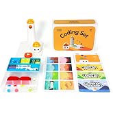 Programmable Robot Toy Kids 4-10 Years, MatataStudio Coding Set Electronic Coding Robot with DIY Programming Module for Learn