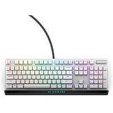 Alienware Yeni D&uuml;ş&uuml;k Profilli RGB Oyun Klavyesi AW510K Işık, Anahtar Başına Alienfx RGB Aydınlatma, Medya Kontrolleri ve USB 