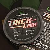 Gardner Trick Linkspecialist carp hooklink material colour Silt 20lb 50m spool c/o Reelfishing