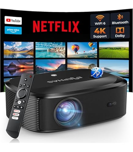 プロジェクター Yaber Pro V7 1080p Projector Yaber Pro V7 Home Cinema Projector【Refurbished】 – Yaber