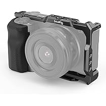 【ほぼ未使用SC数12枚】SONY ZV-E10 SmallRigグリップケージ SmallRig Cage with Grip and Built-in Quick Release Plate for Arca