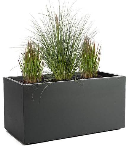 Sottovaso Rettangolare in Resina cm. 80 Tortora | Leroy Merlin