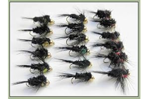 TROUTFLIES UK 18 Montana Shortshank Goldhead Nymph Fishing Flies