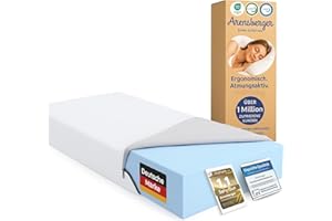 ‎ARENSBERGER Arensberger LINA Gelschaum Matratze 140x200 cm – 11 cm NANOCELL® Gel-Schaum – H3 Härtegrad – Atmungsaktiv – Abnehmbarer Bezug 240g/m² – Waschbar bis 60°C – Rollmatratze Komfortmatratze
