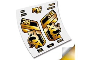 CUAC REVOLUTION PEGATINAS HORQUILLA FOX PERFORMANCE 38 FORK STICKERS AUFKLEBER ADESIVI BIKE DECALS A ELEGIR.