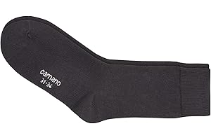 Camano Kinder 3er Pack Socken mit verstärkter Ferse und Spitze Jungen & Mädchen Strümpfe