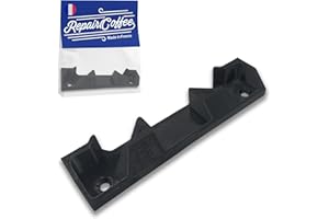 REPAIRCOFFEE Gancio Chiusura di serratura Nera Compatibile con Velux Versione VES, V21 - Riparazione Pezzo di Ricambio Serratura Sicurezza Chiusura Piastra Finestra Basculante da Tetto Casa Tenda