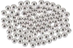 ShanBye Mixing Balls, 100 Pieces, 5.5 mm, Stainless Steel, Grade 304, Model Paint Mixer
