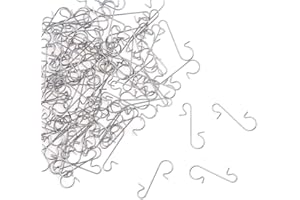 VEYLIN 120 Pieces Christmas Tree Hooks Stainless Steel S-shaped Hook for Xmas Tree Home Party Decoration