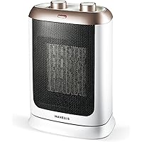Havells Calido PTC Fan Heater 2000 Watts White and Gold