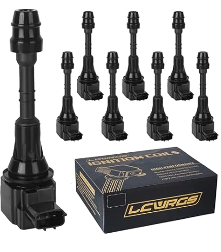 8-Pack Ignition Coil & Iridium Spark Plug Set For Infiniti QX56 QX80 & Nissan Armada