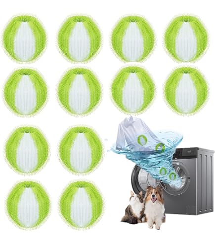 Tierhaarentferner Für Waschmaschine – 6er-Pack Filterbeutel Für Hunde- & Katzenhaare, Wiederverwendbarer Fusselfänger, Schützt Vor Verstopfungen