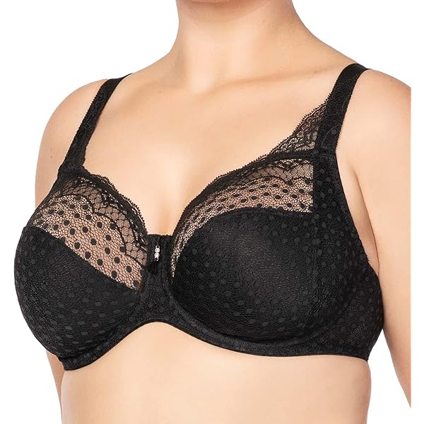 Ulla Women's Underwired Bra 3623 - Ella Collection Full Figure Support With Embroidery-1185929
