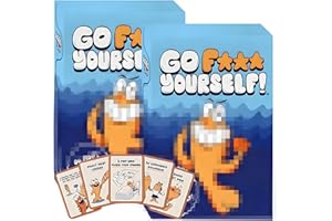 Nocecfi Go F** Card Game 1 Pack - Family Classic Playing Cards Go F*** Yourself Card Game for 2+ Players Deck Night Party Games of Life Classic Interactive Funny Gifts