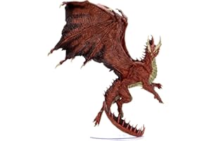 WIZKIDS D&D Icons of the Realms Premium Miniature pre-painted Adult Red Dragon 20 cm