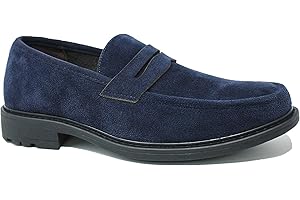 EVOGA Mocasines Hombre Clase Zapatos Zapatos Elegantes Casual Ante