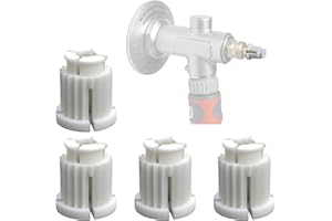 Sintrix Fab 4x Rastbuchse für Griff. Kompatibel mit Kemper frostsicheren Außenarmaturen 573 574 575 577 578 579 Aufsteckteil Steckschlüssel f. Frosti & Frosti Plus UP-Ventile. Ersatzteile Wasserhahn