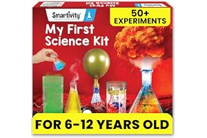 Smartivity My First Science Experiment Kit for Kids 6-8-10-12-14 Years I 50+ Amazing Science Experiments | Birthday Gift