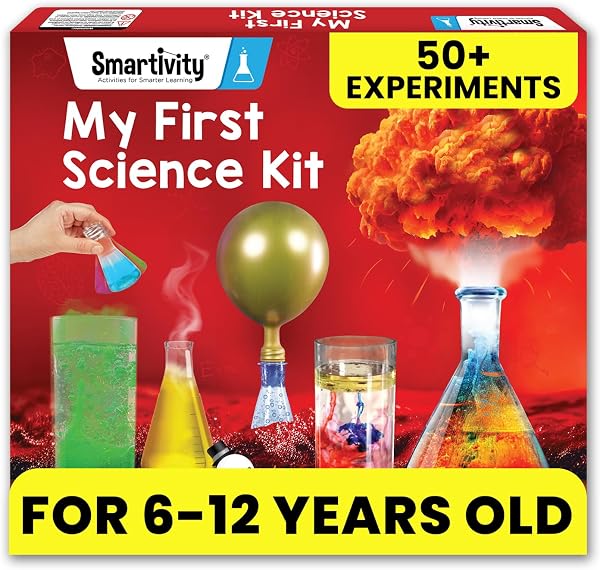Smartivity My First Science Experiment Kit for Kids 6-14 Years | 50+ Amazing…