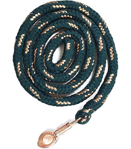 Lead Rope Horse Tie Rope For Horses With Sturdy Panic Hook Length 2 M Many Colours (Navy Blue
