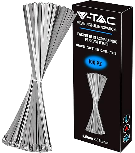 50 Colliers De Serrage En Acier Inoxydable 300mm - Résistance 120kg, Pour Câbles Et Tuyaux